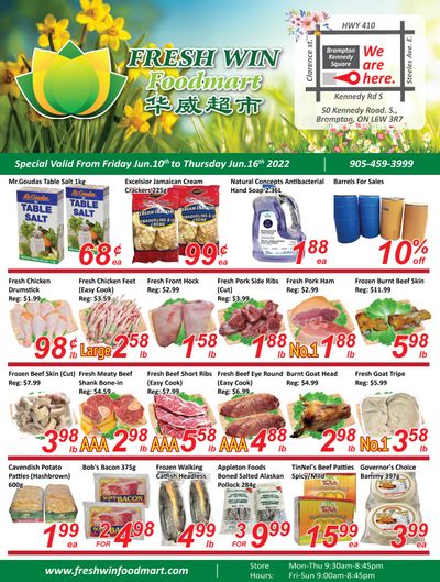 Fresh Win Foodmart Flyer June 10 to 16