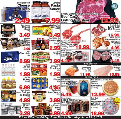 Greco's Fresh Market Flyer June 10 to 23