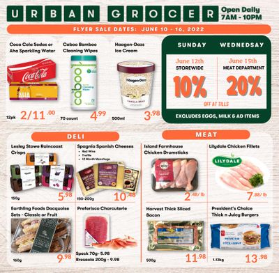 Urban Grocer Flyer June 10 to 16