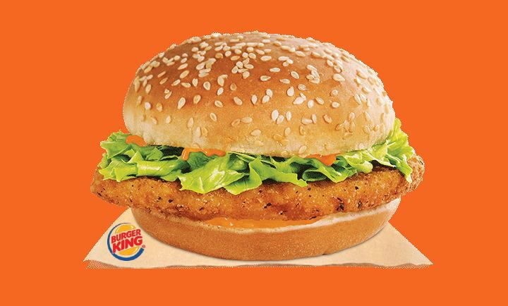 KING VALUE  DEALS -SPICY CHICKEN JR. at Burger King