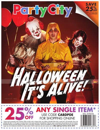 Party City Flyer October 23 to 31