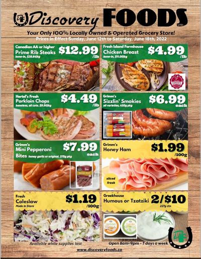 Discovery Foods Flyer June 12 to 18
