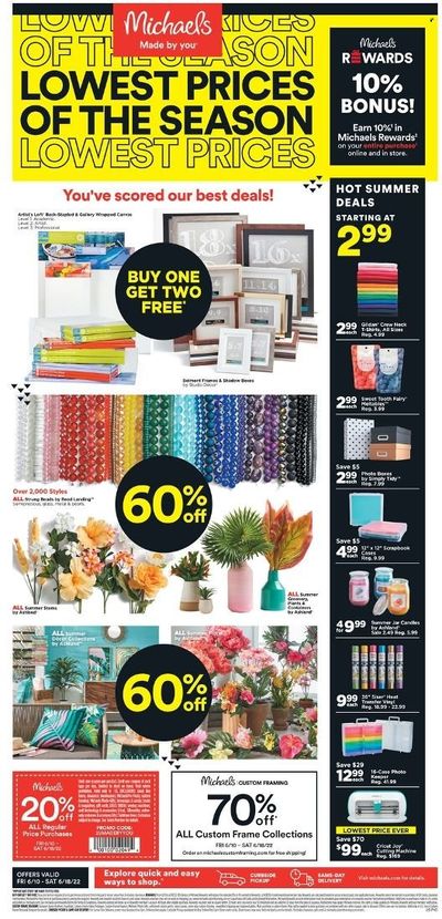 Michaels Weekly Ad Flyer June 12 to June 19