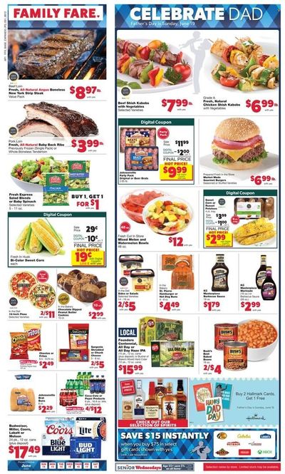 Family Fare (MI) Weekly Ad Flyer June 12 to June 19