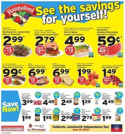 Hannaford (NY) Weekly Ad Flyer June 12 to June 19