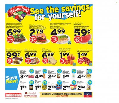Hannaford (ME) Weekly Ad Flyer June 12 to June 19