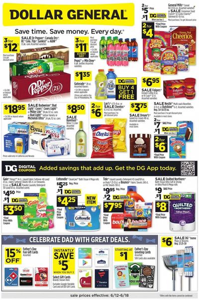 Dollar General Weekly Ad Flyer June 12 to June 19