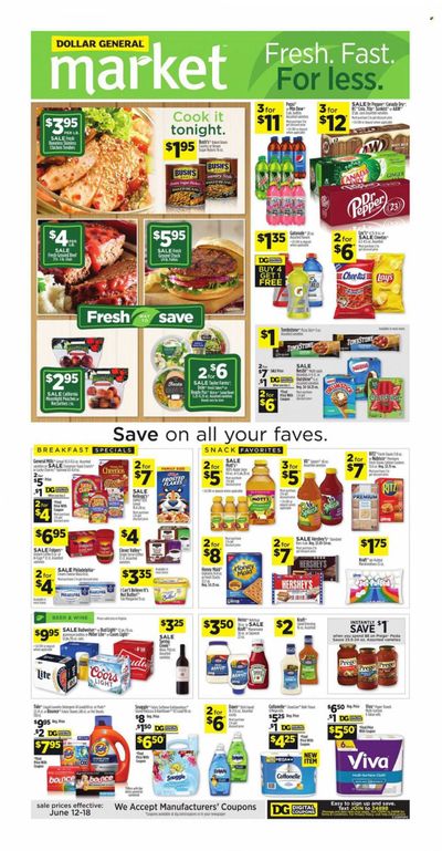 Dollar General (TX, VA) Weekly Ad Flyer June 13 to June 20