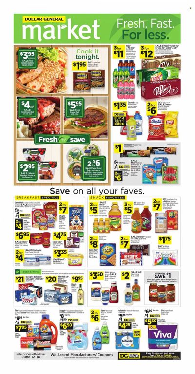 Dollar General (OH) Weekly Ad Flyer June 13 to June 20