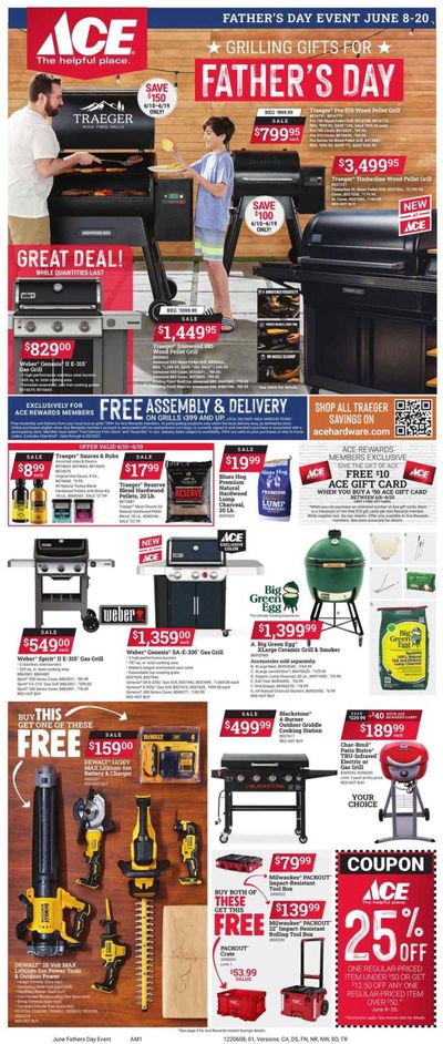 ACE Hardware Weekly Ad Flyer June 13 to June 20