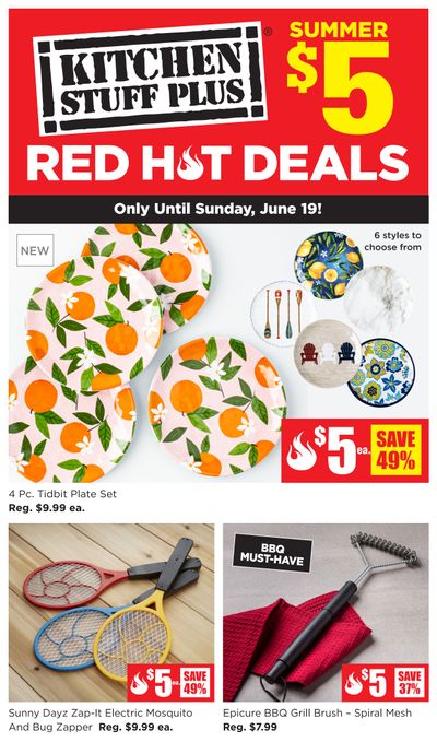 Kitchen Stuff Plus Red Hot Deals Flyer June 13 to 19