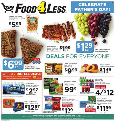 Food 4 Less (IN) Weekly Ad Flyer June 14 to June 21