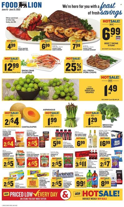 Food Lion (NC) Weekly Ad Flyer June 14 to June 21