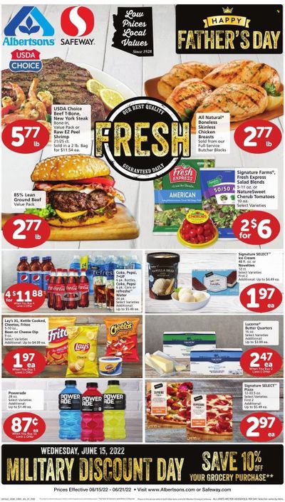 Safeway (AZ, CO, ID, MT, NE, NM) Weekly Ad Flyer June 14 to June 21