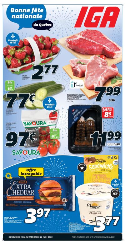 IGA (QC) Flyer June 16 to 22
