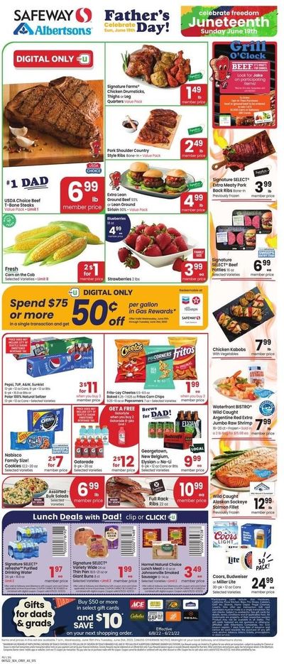Safeway (WA) Weekly Ad Flyer June 14 to June 21