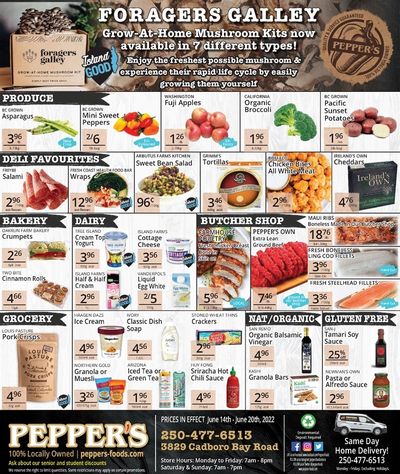Pepper's Foods Flyer June 14 to 20
