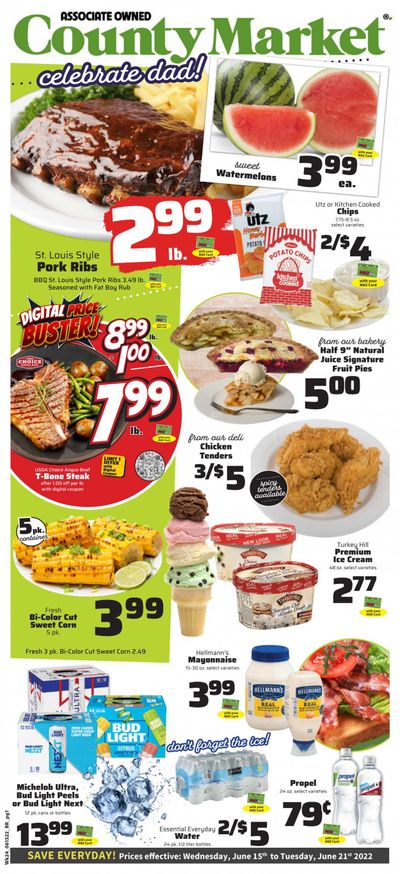County Market (IL, IN, MO) Weekly Ad Flyer June 15 to June 22