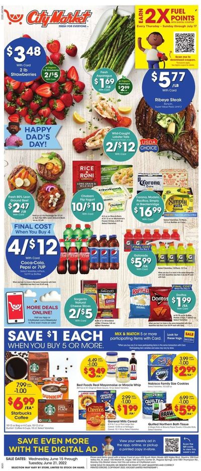 City Market (CO, UT, WY) Weekly Ad Flyer June 15 to June 22