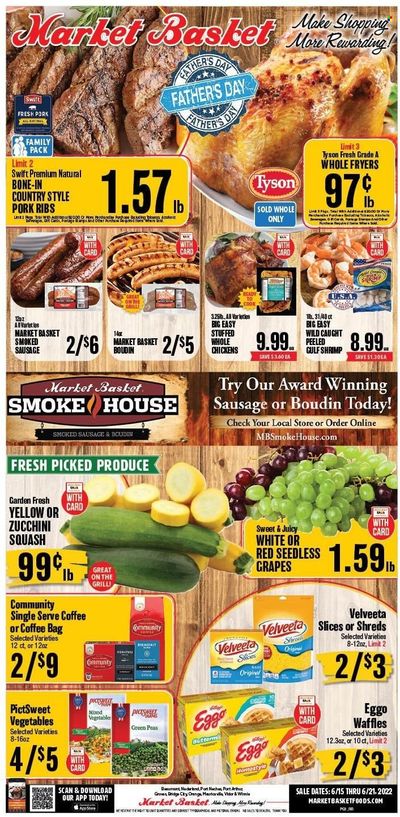 Market Basket (LA, TX) Weekly Ad Flyer June 15 to June 22