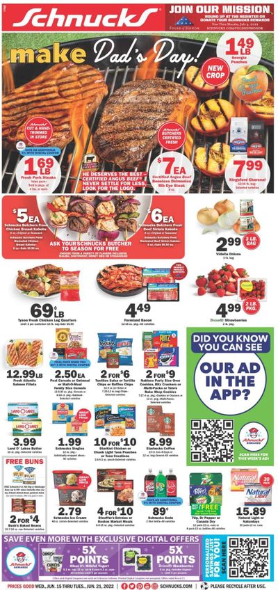 Schnucks (IA, IL, IN, MO) Weekly Ad Flyer June 15 to June 22