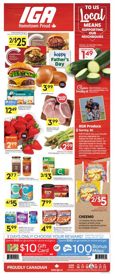 IGA (West) Flyer June 16 to 22