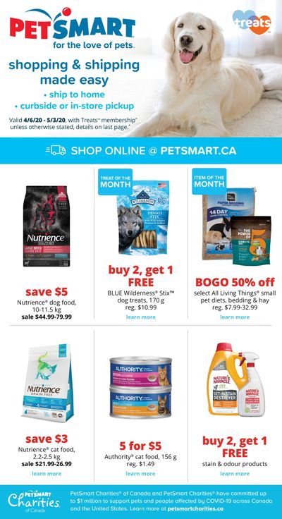 PetSmart Flyer April 6 to May 3