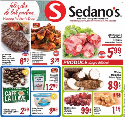 Sedano's (FL) Weekly Ad Flyer June 15 to June 22