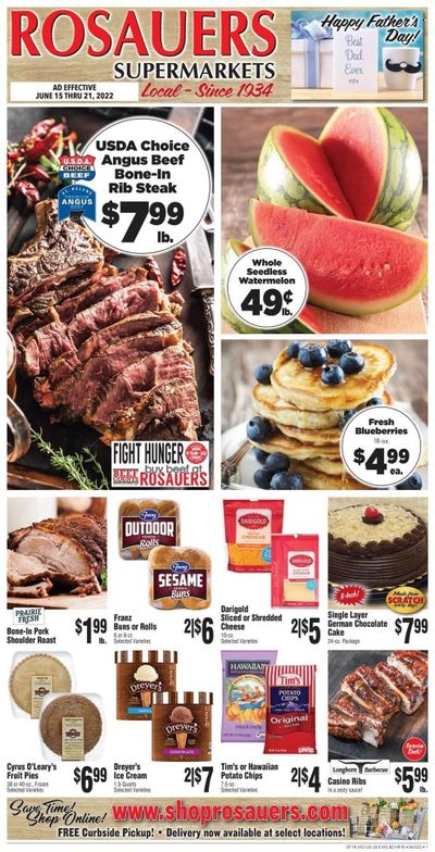 Rosauers (ID, MT, OR, WA) Weekly Ad Flyer June 15 to June 22
