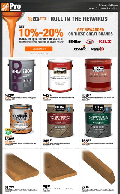 Home Depot Pro Flyer June 16 to 29