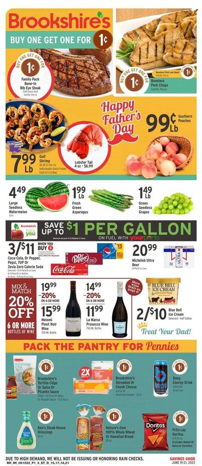 Brookshires (AR, LA, TX) Weekly Ad Flyer June 15 to June 22