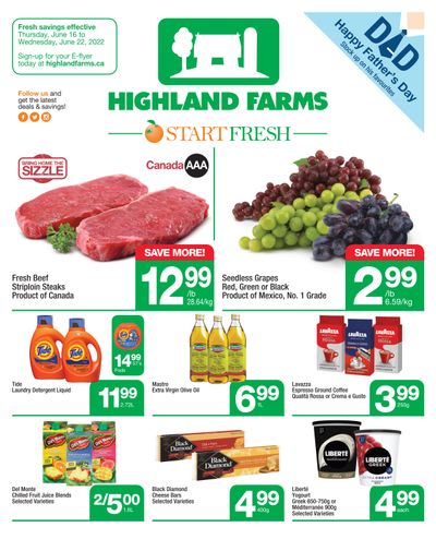 Highland Farms Flyer June 16 to 22