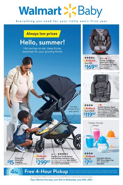 Walmart Baby Flyer June 16 to 29