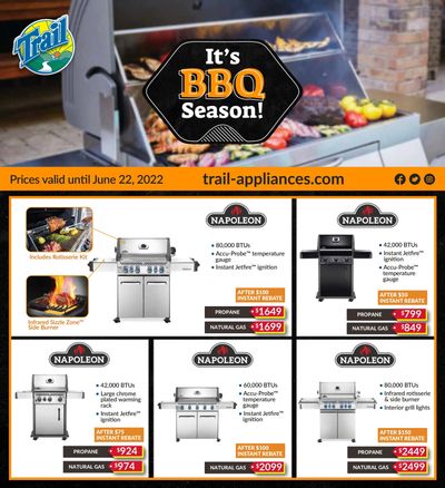 Trail Appliances (AB & SK) Flyer June 13 to 22