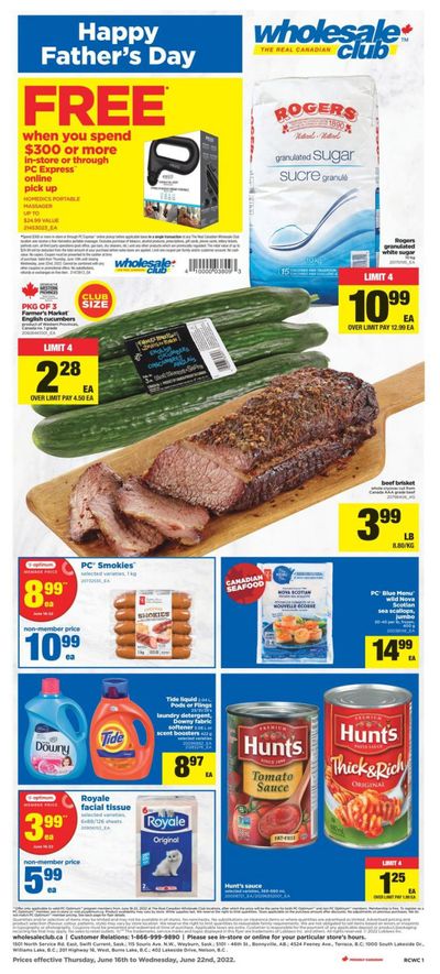 Real Canadian Wholesale Club Flyer June 16 to 22