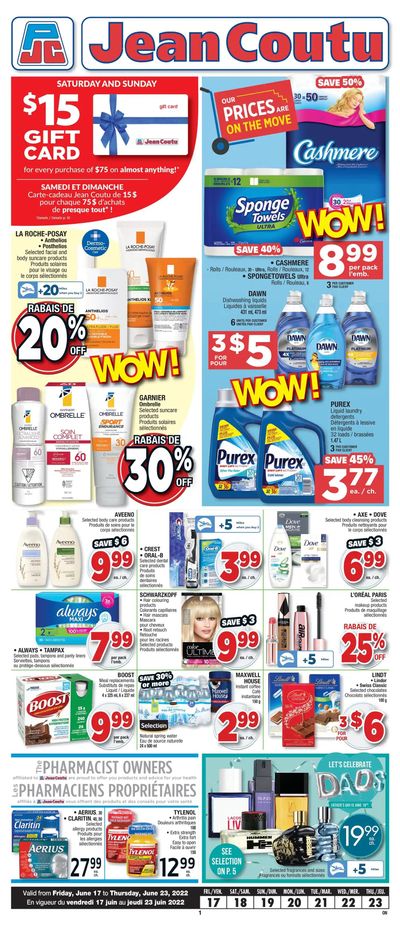 Jean Coutu (ON) Flyer June 17 to 23