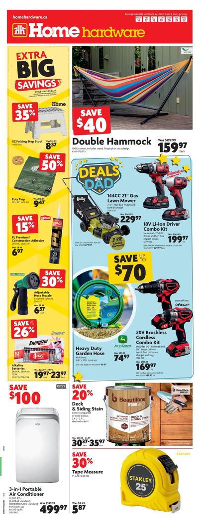 Home Hardware (ON) Flyer June 16 to 22