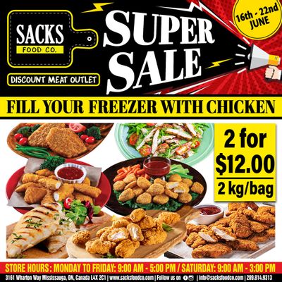 Sacks Food Co. Flyer June 16 to 22