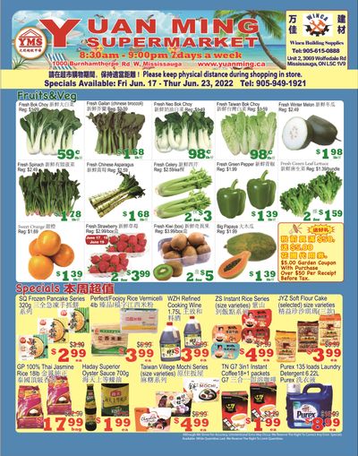 Yuan Ming Supermarket Flyer June 17 to 23