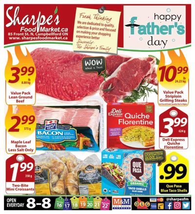 Sharpe's Food Market Flyer June 16 to 22