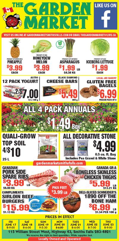 The Garden Market Flyer June 17 to 23