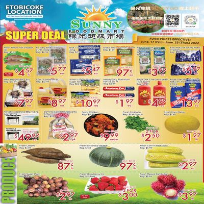 Sunny Foodmart (Etobicoke) Flyer June 17 to 23