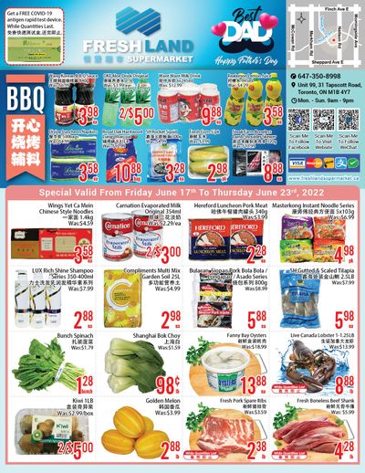 FreshLand Supermarket Flyer June 17 to 23