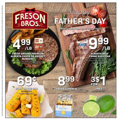 Freson Bros. Flyer June 17 to 23