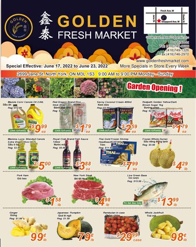 Golden Fresh Market Flyer June 17 to 23