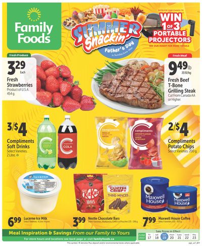 Family Foods Flyer June 17 to 23