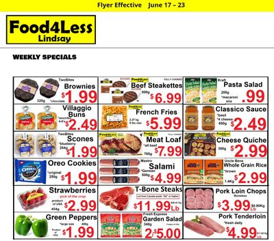 Food 4 Less Flyer June 17 to 23