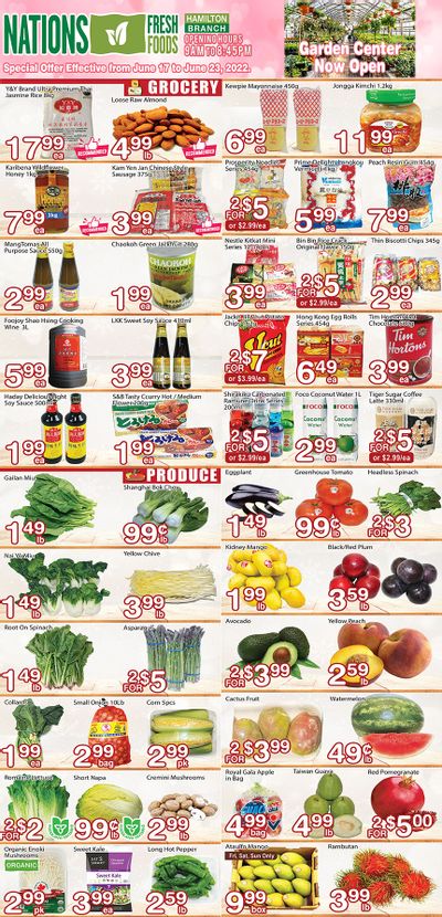 Nations Fresh Foods (Hamilton) Flyer June 17 to 23