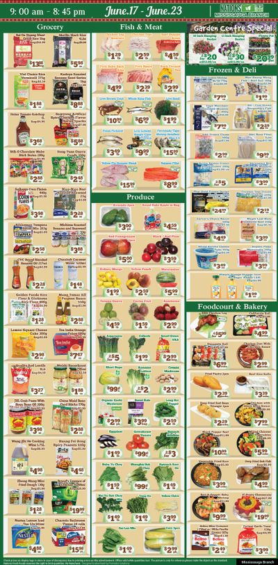 Nations Fresh Foods (Mississauga) Flyer June 17 to 23