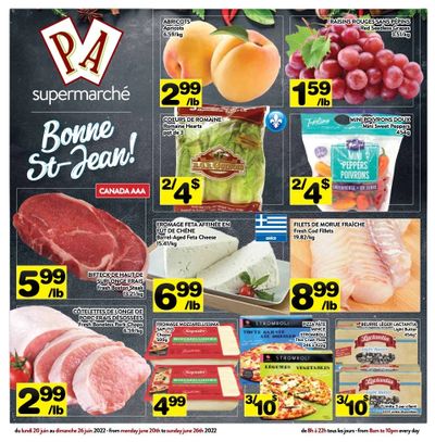 Supermarche PA Flyer June 20 to 26